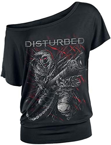 Disturbed Omni Hero Girls Shirt Black