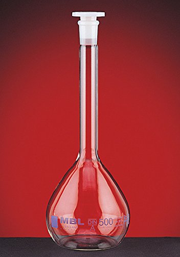 scilabware 090078 jaugée 5000 ml Pyrex Glass Vial Collar Smooth