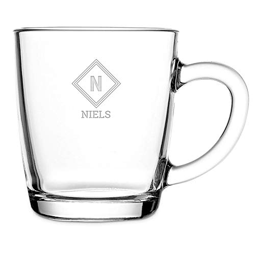 Teeglas mit Gravur Personalisierbar mit Namen - Teeglas Graviert mit Namen: Personalisierbar mit Text, Verschiedenen Designs und Schriftarten – Bild 7