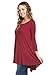 Frumos Womens Tunic Loose Fit Long Tunic Top Made In USA