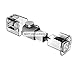 Helix Charging Dock Housing for Your Apple Watch Charger and Cable (Clear)