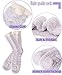 EBMORE Fuzzy Fluffy Cozy Socks for Women Winter Warm Slipper Socks Comfy Cabin Plush Sleep Home Soft Valentines Day Christmas Gifts Stocking Stuffers for Teen Girls Women Mom(Ball)