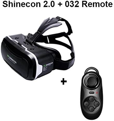 Shinecon VR 2.0 ii Virtual Reality 3 d VR Headset + Remote Control
