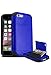 iPhone 6s Plus Case, Smuggler Pocket Stash Case BLUE for iPhone 6s Plus and iPhone 6 Plus with Dual Layer and TPU Shock Absorb Designed Cushion and Wallet Stand with Pocket