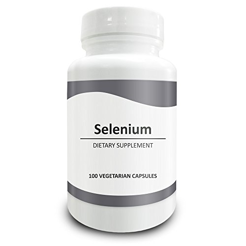 Pure Science Selenium 300mcg – Selenium Supplements Boost Immunity & Antioxidant Level, Improve Blood Flow & Coronary Health, Regulate Mood & Thyroid Function – 100 Vegetarian Capsules