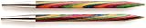 KnitPro Interchangeable Normal Circular Needles Wood Multi-Coloured 6mm KP20409