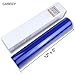 CAREGY Iron on Heat Transfer Vinyl Roll HTV (12''x5',Blue)