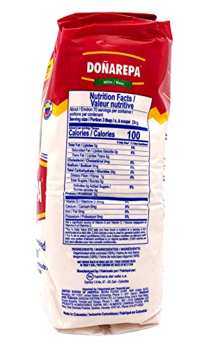 DONAREPA BLANCA PRE COOKED WHITE CORN MEAL, 74.10 OZ