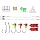 Leurres De Pêche Kit Spinnerbaits,Plastique Vers,Minnow,Popper,Leurres Leurres De Pêche Kit Spinnerbaits,Plastique Vers,Minnow,Popper,Leurres