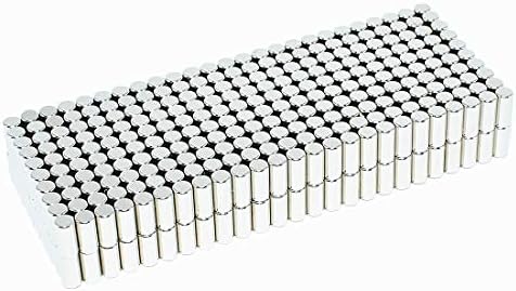 500 Diametrically Silver Metal Studs for 3D Printed Catan Board Connection 6mm Cylinder Settlers Printer Fidget Build Toy Magnetic Pins for DIY Creavity Boost Sensor Centerless Grinding Parts 3500GS