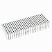 200 Diametrically Silver Metal Cylinder Magnets 6mm Fidget Build Toy Magnetic Pins 300g Pulling for DIY Creavity Boost Experiment Sensor Centerless Grinding Parts Poles on Sides 3500GS Surface Field