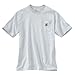 CarharttmensLoose Fit Heavyweight Short-Sleeve Pocket T-ShirtAshX-Large Tall
