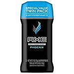 AXE Antiperspirant Stick for Men, Phoenix 2.7 oz, Twin Pack