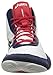 ASICS Men's JB Elite V2.0 Wrestling Shoe, White/Dark Navy/True Red, 7 M US