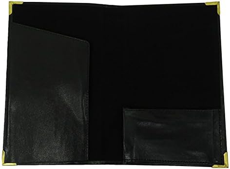 Planfix Black PU Leather A-5 Restaurant Hotel Menu List Holder Folder Display