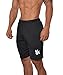 YoungLA Men's Yoga Running Shorts w/ Zipper Pockets Black Medium