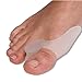 TinkSky Novelty Gel Bunion Protectors Toe Separators Straighters Spreaders Correctors - 2 pairs/set