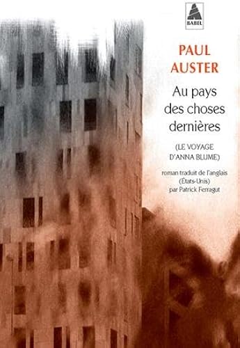 Download Au pays des choses dernières : Le voyage d'Anna Blume PDF