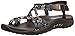 Skechers Women's Reggae Loopy Toe Ring Sandal,chocolate/blue,7 M US