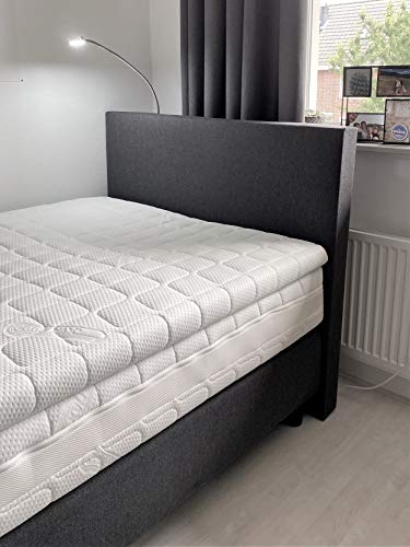 Olympic Life® boxspring leeslampje voor boek/bedlampje voor slaapkamer | montage aan achterkant hoofdbord | aluminium - Afbeelding 4