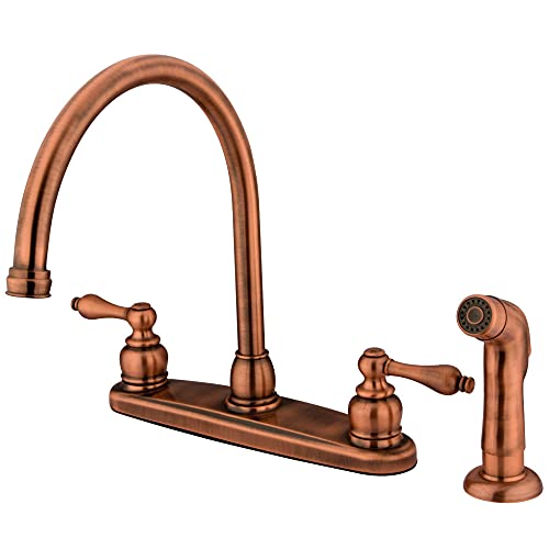 KINGSTON BRASS KINGSTON BRASS KB726ALSP Küchenarmatur, Antik-Kupfer