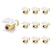VCE (10 Pack) 3 GHz Gold-Plated RG6 Keystone Jack Insert,F Type RG6 Keystone Connectors
