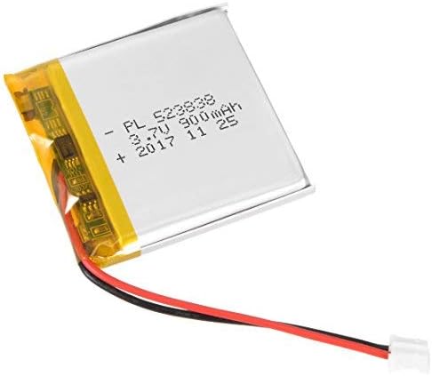 Fuente de alimentación ZealMax DC 3.7V 900mAh 523838 Batería de polímero de litio recargable de iones de litio Li-Po