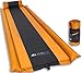 IFORREST Sleeping Pad with Armrest & Pillow - Rollover Protection - Ultra-Comfortable Self-Inflating Camping Pads, (L/XL) - Best Foam Air Mattress for Cot, Tent and Hammock
