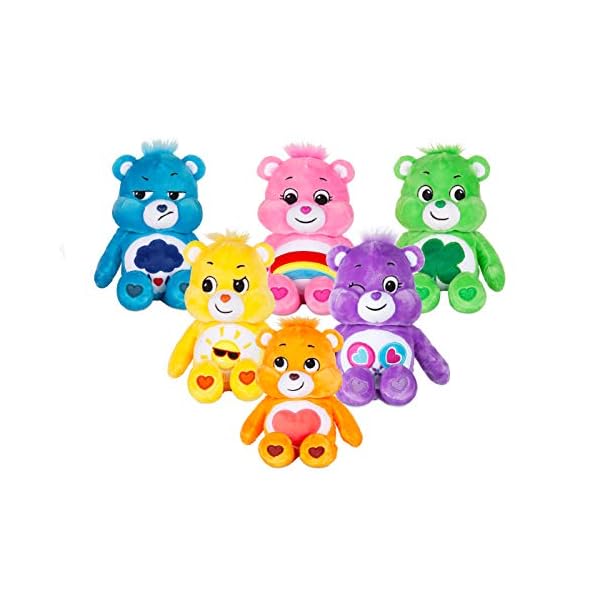 Care Bears | Tenderheart Bär 22 cm Bohnen Plüsch | Süßes Plüschtier zum Sammeln, Kuscheltiere für Kinder, Stofftiere für Mädchen und Jungen, süße Teddys geeignet für Mädchen und Jungen ab 4 Jahren | – Bild 6