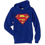 DC COMICS SUPERMAN SHIELD HOODED SWEATSHIRT