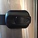 BabyKeeps Child Safety Locks - Latches to Baby Proof Cabinets, Drawers, Appliances - No Drilling - Plus Extra 3M Adhesive Included - Adjustable Length (Black)