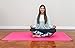 Plush Home All Purpose Non-Slip Anti-Tear Yoga Mat with Carrying Bag And Strap | 6mm Thick High Density Exercise Mat For Yoga, Pilates, Fitness And Workouts | Mat Measures 68