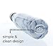 Stainless Steel Water Bottle + Bonus Cleaning Brush! Unique and Great Gift Idea for Mom, Dad, Son or Daughter (White Marble, 17 Oz)