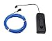 Amicc 5m 15ft blue Neon Light El Wire with Battery Pack Neon Glowing Strobing Electroluminescent Wire for Parties, Halloween Decoration