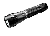 Smith & Wesson Delta Force 374 Lumen Flashlight with Rechargable Option and Waterproof Construction for Survival, Hunting and Outdoor