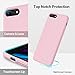 TORRAS Love Series iPhone 8 Plus Case/iPhone 7 Plus Case, Liquid Silicone Gel Rubber Case with Soft Microfiber Cloth Lining Cushion Compatible with iPhone 8 Plus/iPhone 7 Plus, Pink
