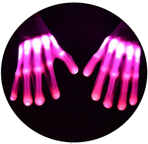 atomic sports LED Skeleton Gloves that Glow in the Dark