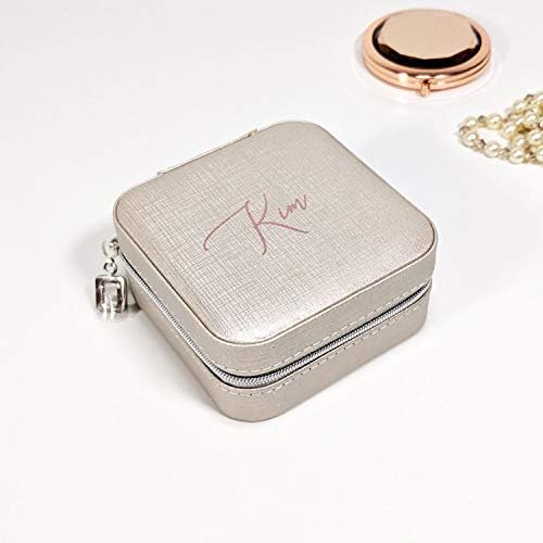 Personalised Travel Jewellery Case