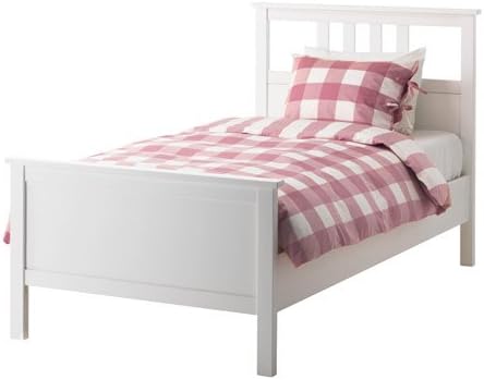 Amazon Com Ikea Twin Size Bed Frame White Stain 18210 142917 142