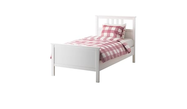 Amazon Com Ikea Twin Size Bed Frame White Stain 18210 142917 142