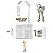 Educational Toys DIY Clear Demonstration & Practice Padlock Easy Assembly and Disassembly