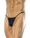 Sexy Mens Silk Knit G-String