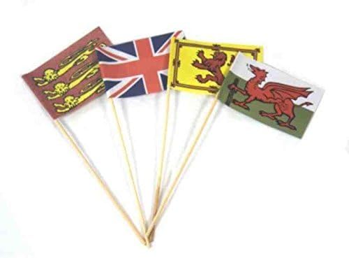 - Children's Set of 5 Sand Castle Flags - Summer Garden/Sandpit/Beach Fun! by Onthebeach
