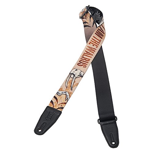Levys MPL2-001 I Am The Walrus 2-inch Polyester Guitar Strap