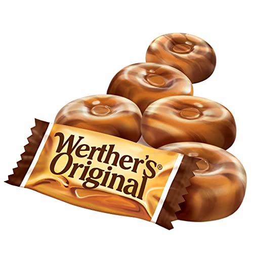 Werther's Original Hard Caramel Coffee Candy, 5.5 Oz Bags (Pack of 12