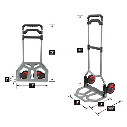 2 Pack+N+Roll+87+307+917+Capacity+Portable+Truck