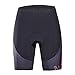 beroy Bike Shorts with 3D Gel Padded,Womens Gel Cycling Shorts(L,Light Pink)