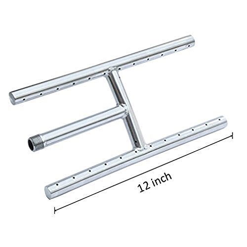 1 onlyfire+Stainless+Steel+Fireplace+H+Burner