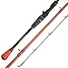 KastKing Speed Demon Pro Bass Fishing Rods, Cast-Jerk Bait-6ft 10in M Power-Fast