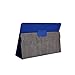 HP ElitePad 1000 G2 folio case, COOPER INFINITE UNIVERSAL Business School Travel Carrying Portfolio Case Protective Cover Folio with Built-in Stand for HP ElitePad 1000 G2 (Blue)